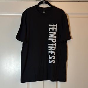 Temptress Texas Metal Band‎ Black Men's Shirt Grunge L